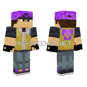 Pokedaryl Trainer Minecraft skin