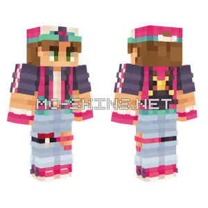 Pokemon Blockwars Origins Minecraft skin