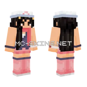 Pokemon Dawn Caroline Kwan Minecraft skin