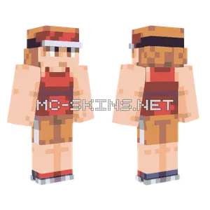 Pokemon DPPT Cyclist F Minecraft skin
