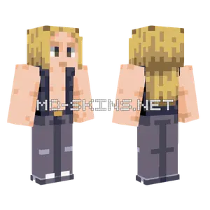 Pokemon DPPt Guitarist Minecraft skin