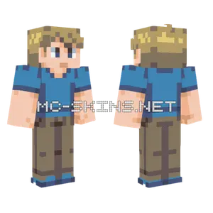 Pokemon DPPt Young Couple M Minecraft skin