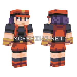 Pokemon Ranger F Minecraft skin