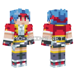 Pokemon Ranger Solana Minecraft skin