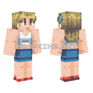 Pokemon Young Couple F Minecraft skin