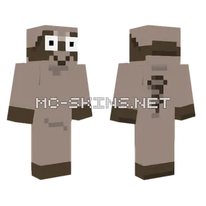 Polajrjr Raco Raccoon Minecraft skin
