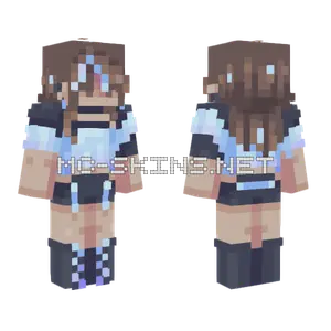 Polar Blue Minecraft skin