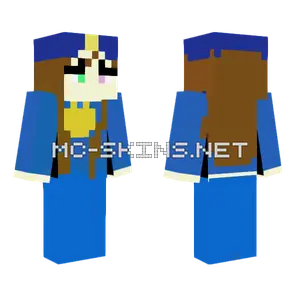 Police Egirl Minecraft skin