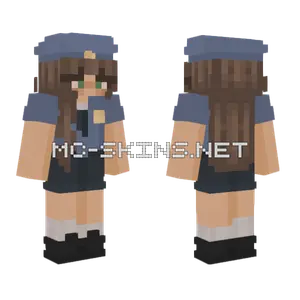 Policewoman Skin Minecraft skin