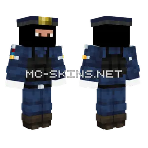 Policia De Oculus Minecraft skin