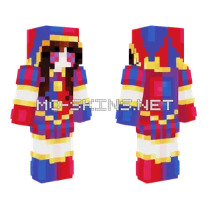 Pomni TADC Skin Minecraft skin