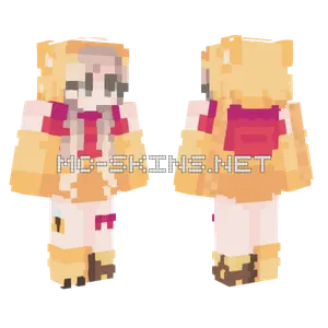 Pooh Bear Skin Minecraft skin