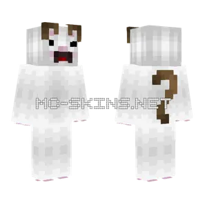 Popcat Minecraft skin