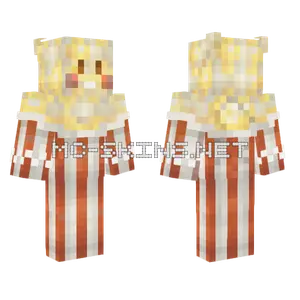 Popcorn Girl Minecraft skin