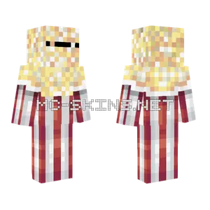 Popcorn Sebbed Minecraft skin