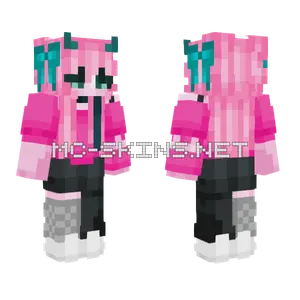 Poppy Bubblegum Girl Minecraft skin