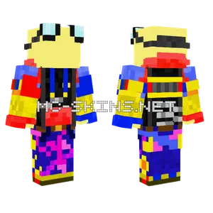 Poppy Playtime Custom Player Minecraft skin