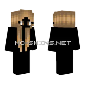 Popsicle Hair Brunette Minecraft skin