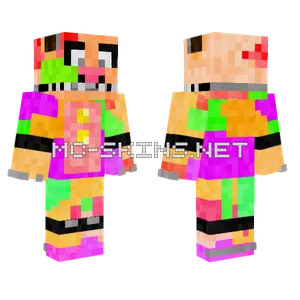 Pork Patch Fnaf Minecraft skin
