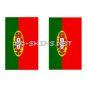 Portugal Flag cape, outside and lining