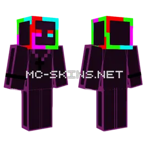 Positive Structure Minecraft skin