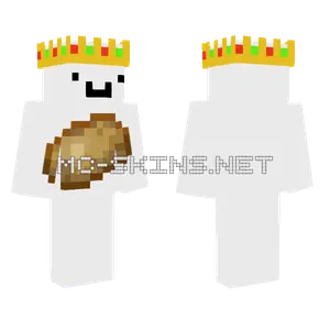 Potato King Minecraft skin