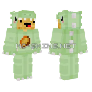 Potatosaur Wide Minecraft skin