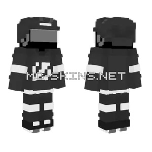Practice Template Detroit Lightning Minecraft skin