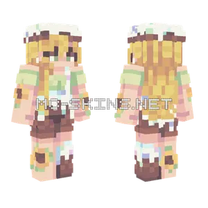 Precious Birthday Gift Minecraft skin