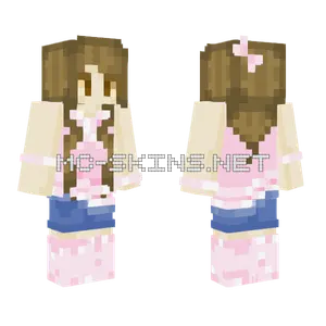 Prep Girl Minecraft skin
