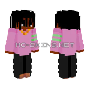 Pretti Pink Outfit Minecraft skin