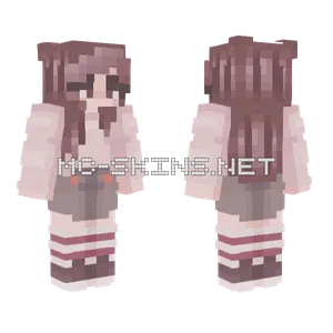 Pretty Pink Clouds Minecraft skin