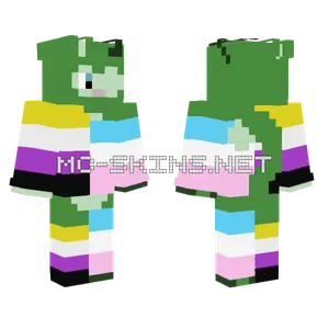 Pride Cookie Minecraft skin