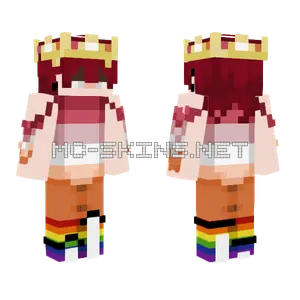 Pride Flag Sieri Minecraft skin