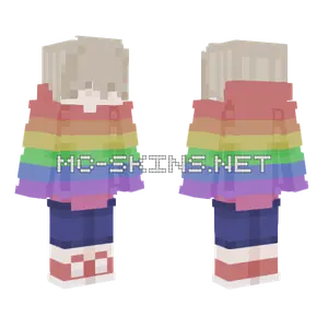 Pride Rainbow Skin Minecraft skin