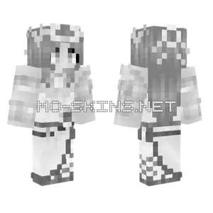 Priestess Statue Minecraft skin
