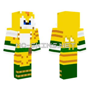 Prime Tails Minecraft skin