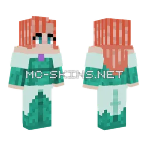 Princess Ariel Minecraft skin