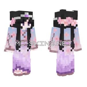 Princess Lavender Minecraft skin