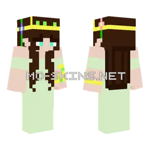 Princess Me Minecraft skin