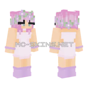 Princess Nihachu Different Minecraft skin