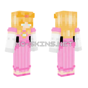 Princess Peach Minecraft skin