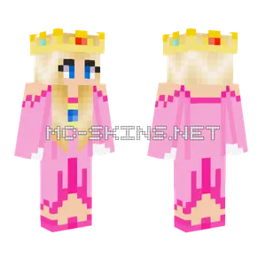 Princess Peach Minecraft skin