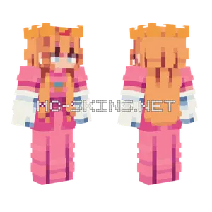 Princess Peach Minecraft skin