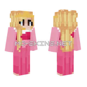 Princess Peach Minecraft skin