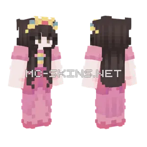 Princess Peach Skin Minecraft skin