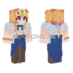 Princezam Au Minecraft skin