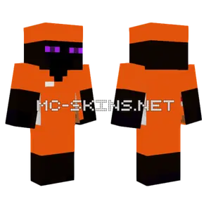 Prisoner Enderman Minecraft skin
