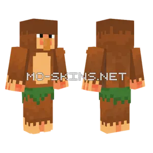 Proboscis Monkey Minecraft skin