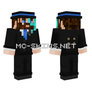 Proplayer In Suit Minecraft skin